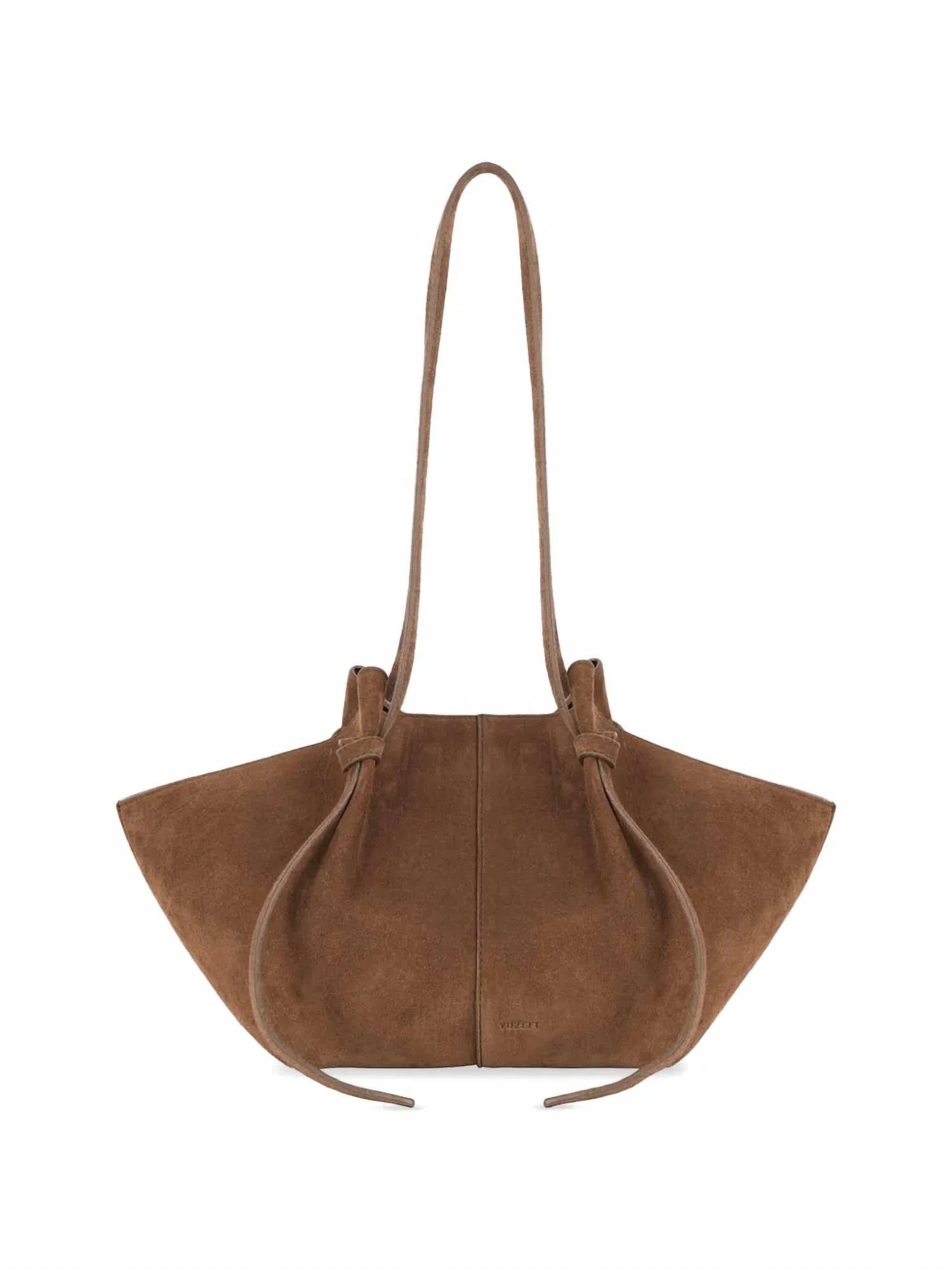 Yuzefi - Women's Mochi Suede Tote Bag