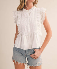 &Merci - The Grace Peplum Top