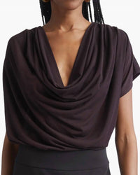 Ramy Brook - Dorothy Knit Cowl Neck Top
