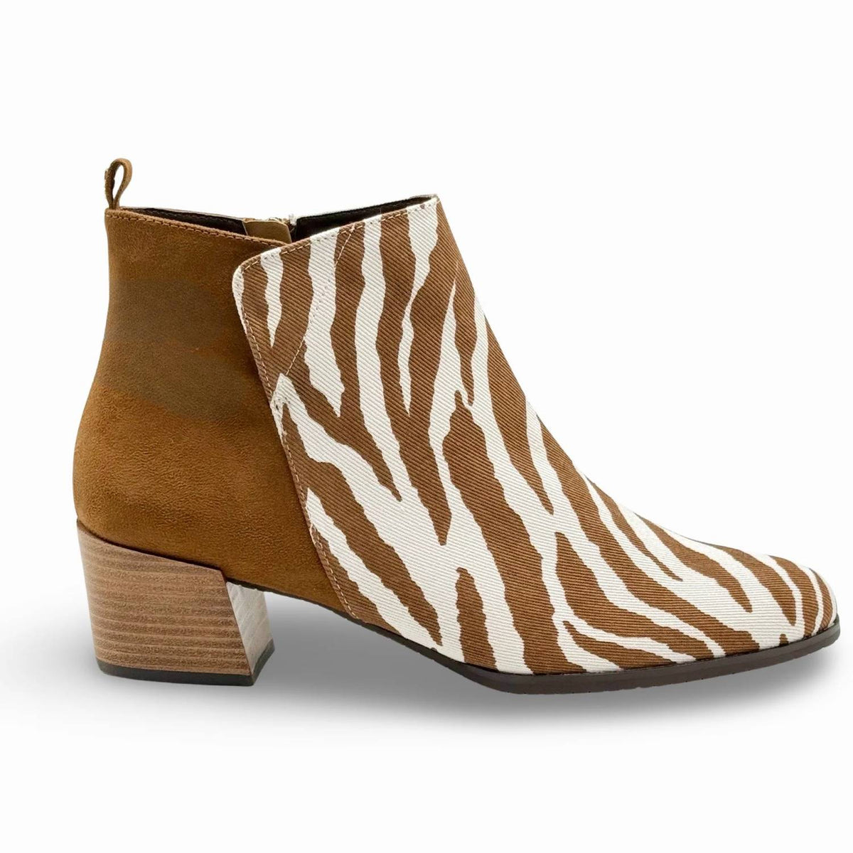J. Renee - Women's Halsie Tiger Print Booties