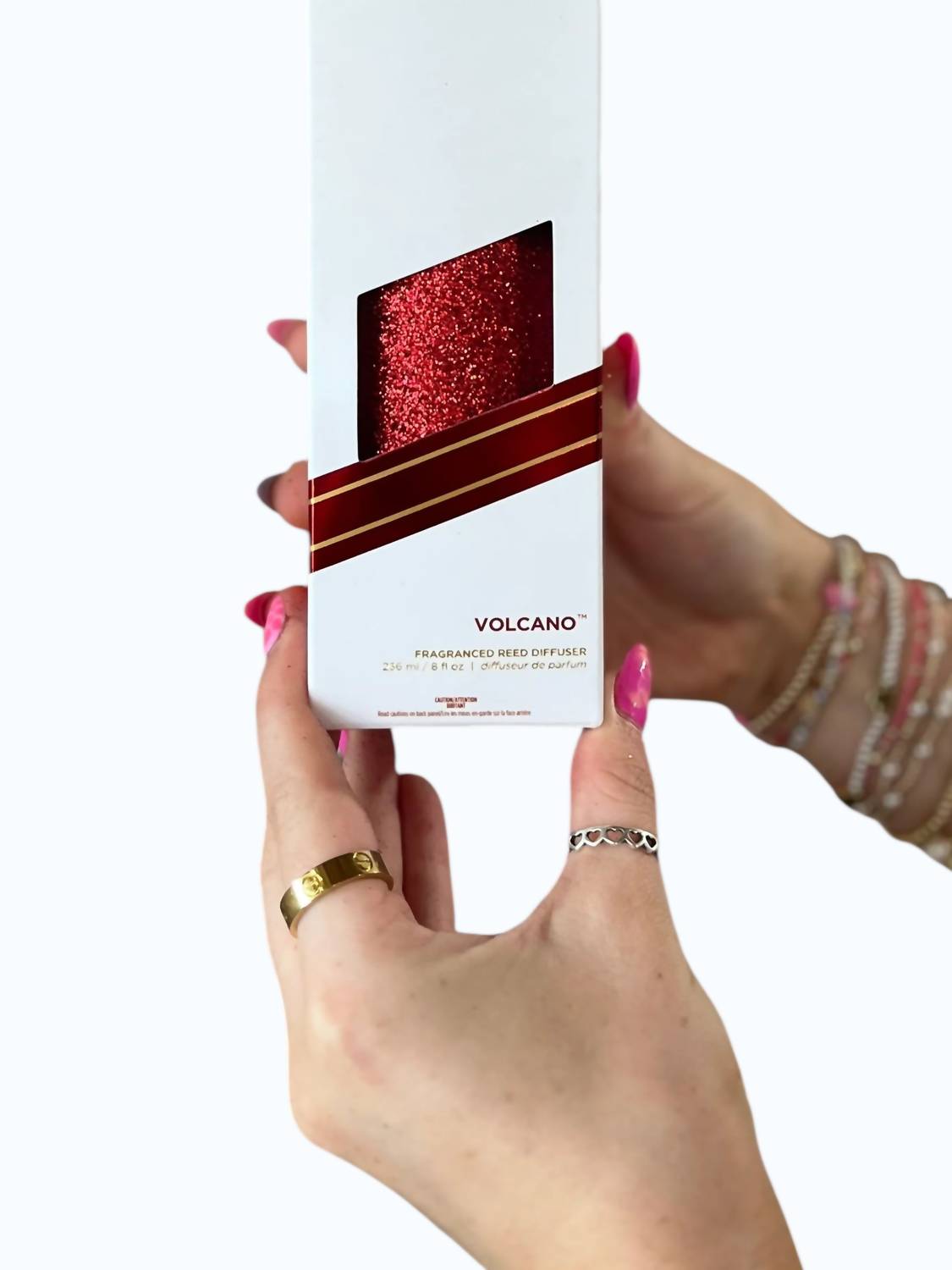 Capri Blue - Glam Red Glitter Diffuser