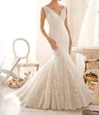 Morilee - Lace Mermaid Wedding Dress