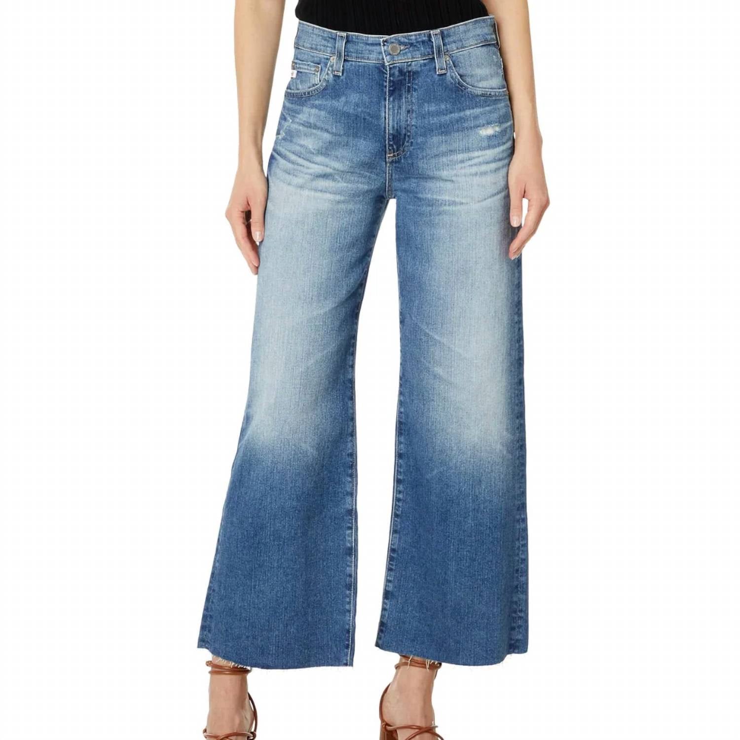 Ag Jeans - Saige Wide Leg Crop Jeans