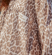 Palm Collective Tigeress Shirt Dress in leopard - women's dress - alternate view