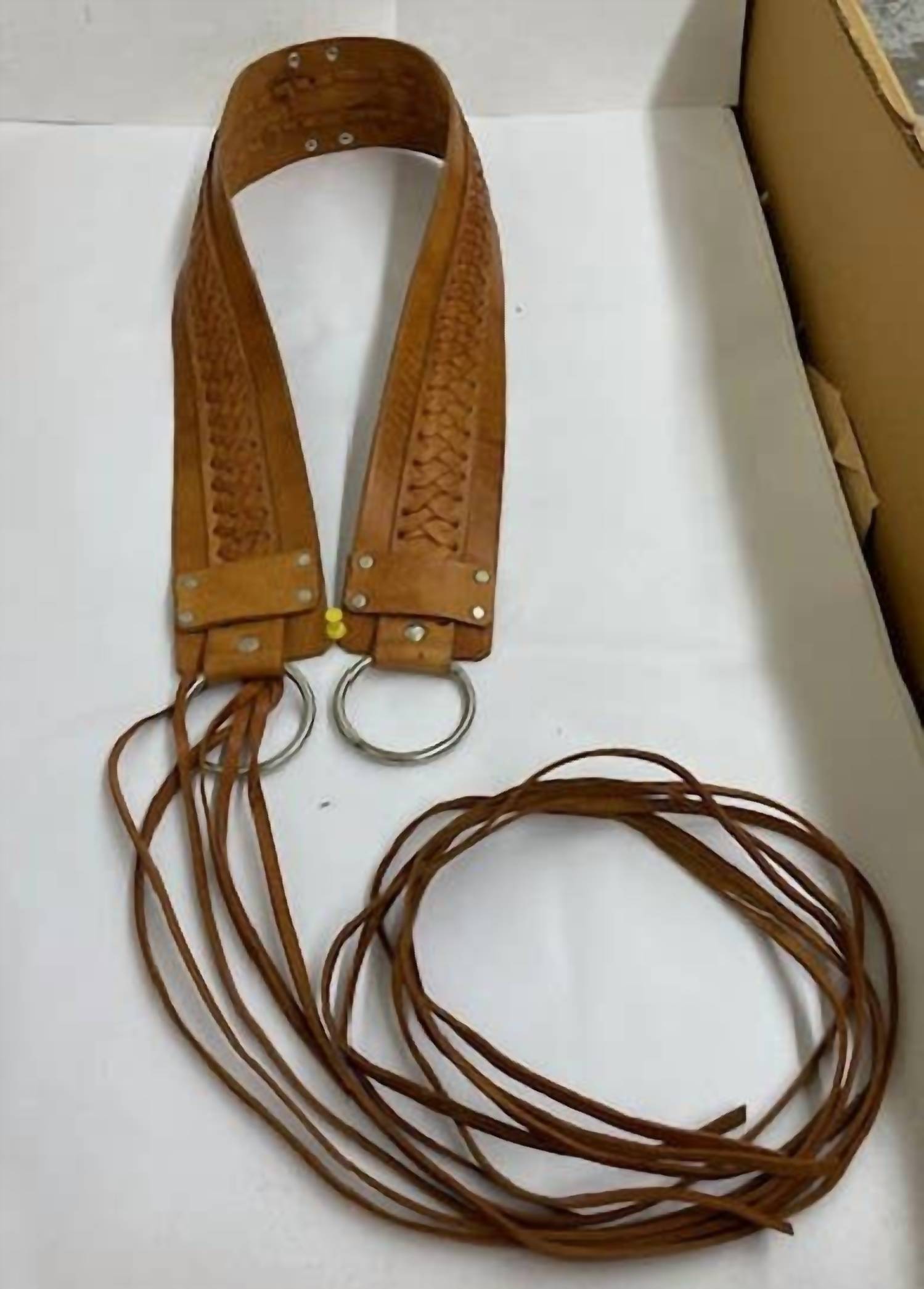 Dairi - Women's Double Loop Leather Belt