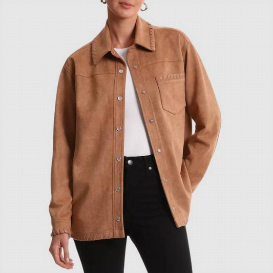 Bagatelle.City - Faux Suede Shacket