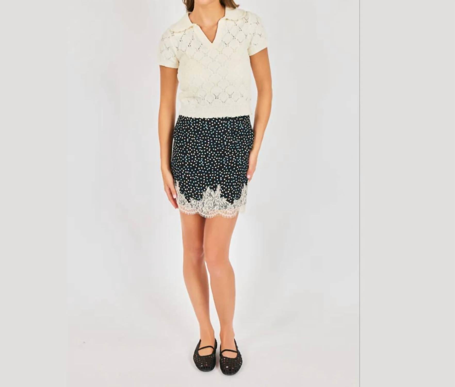 Sadie & Sage - New Romance Mini Skirt