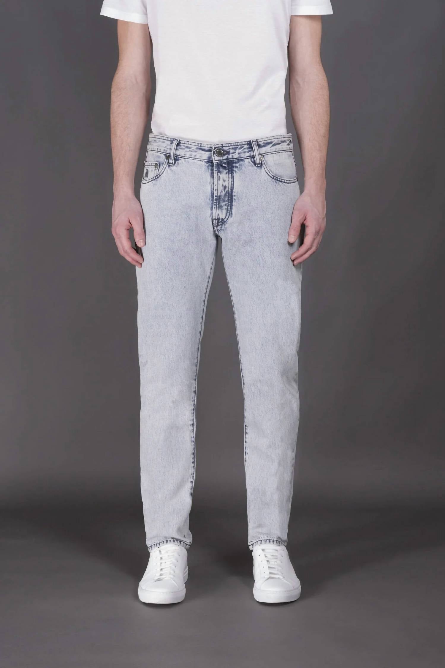 Moorer - Men's Pavel Slim Straight Jeans