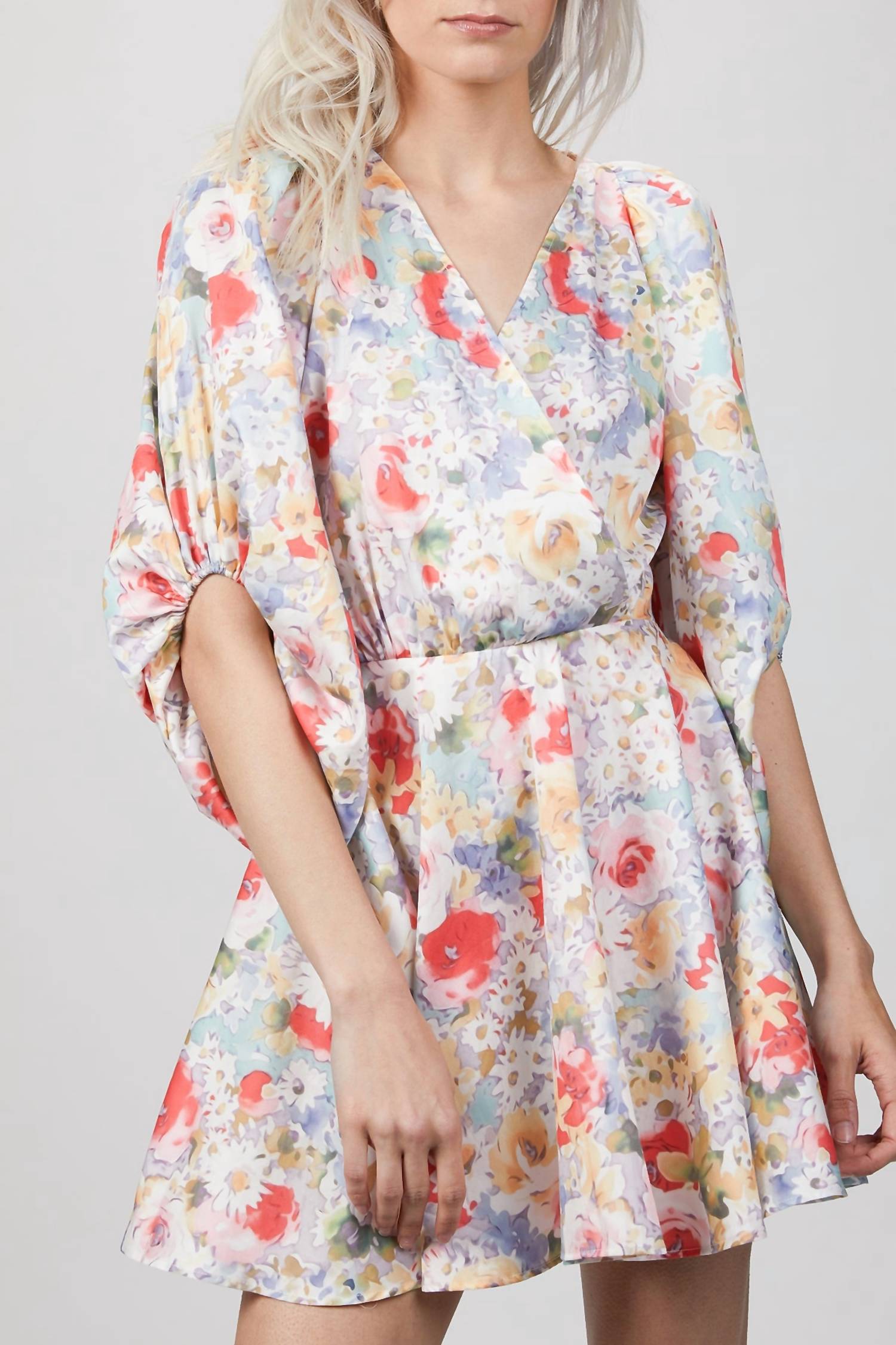 MINI DRESS WITH BOW