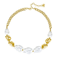 Classicharms - Women's Pearl Statement Necklace