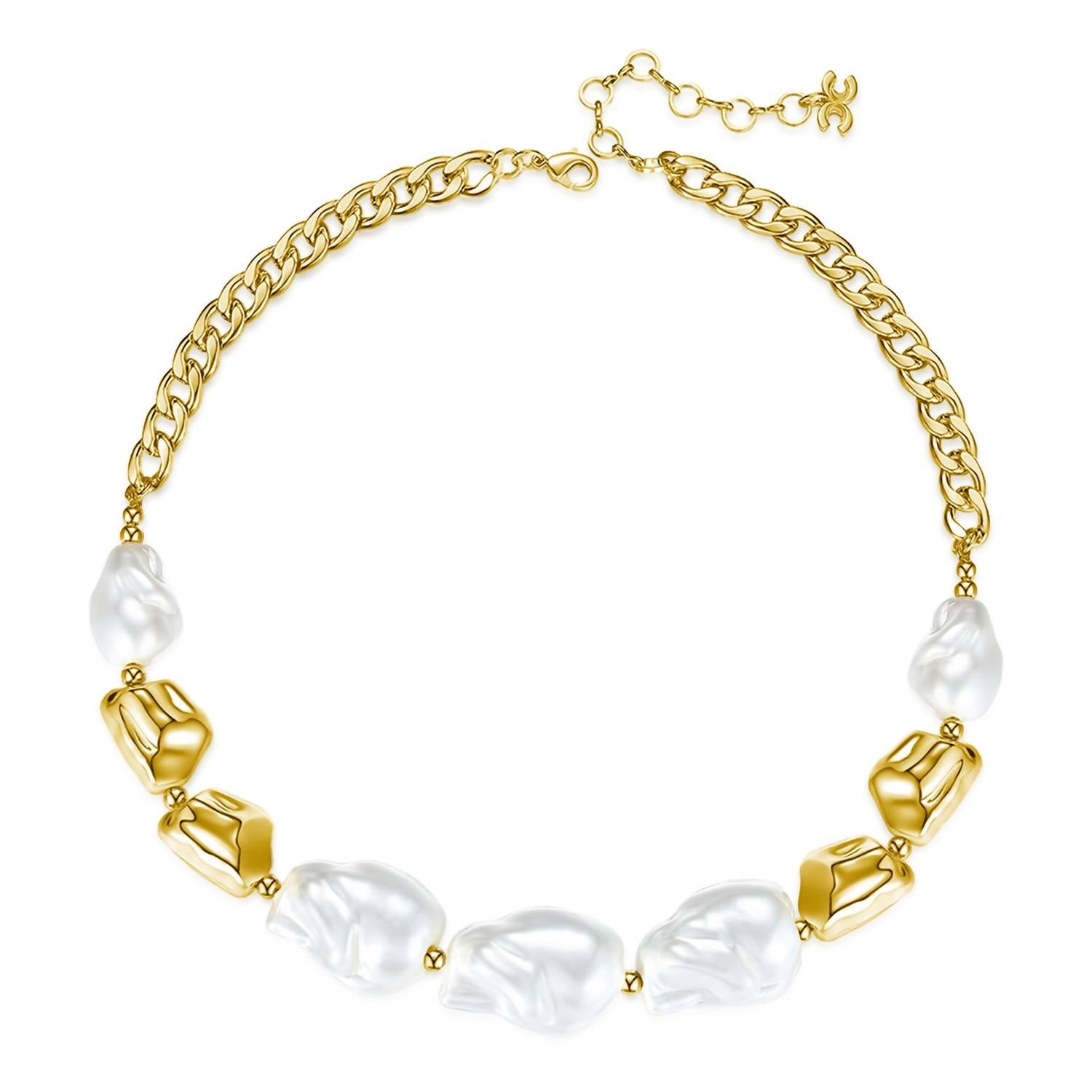 Classicharms - Women's Pearl Statement Necklace
