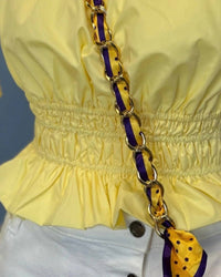 Ameslayne - Women's Lsu Chain Gameday Purse Strap