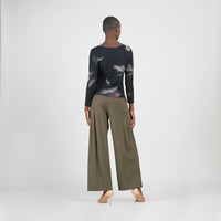 Clara Sunwoo - Cozy Knit Side Tie Waist Sweater Top
