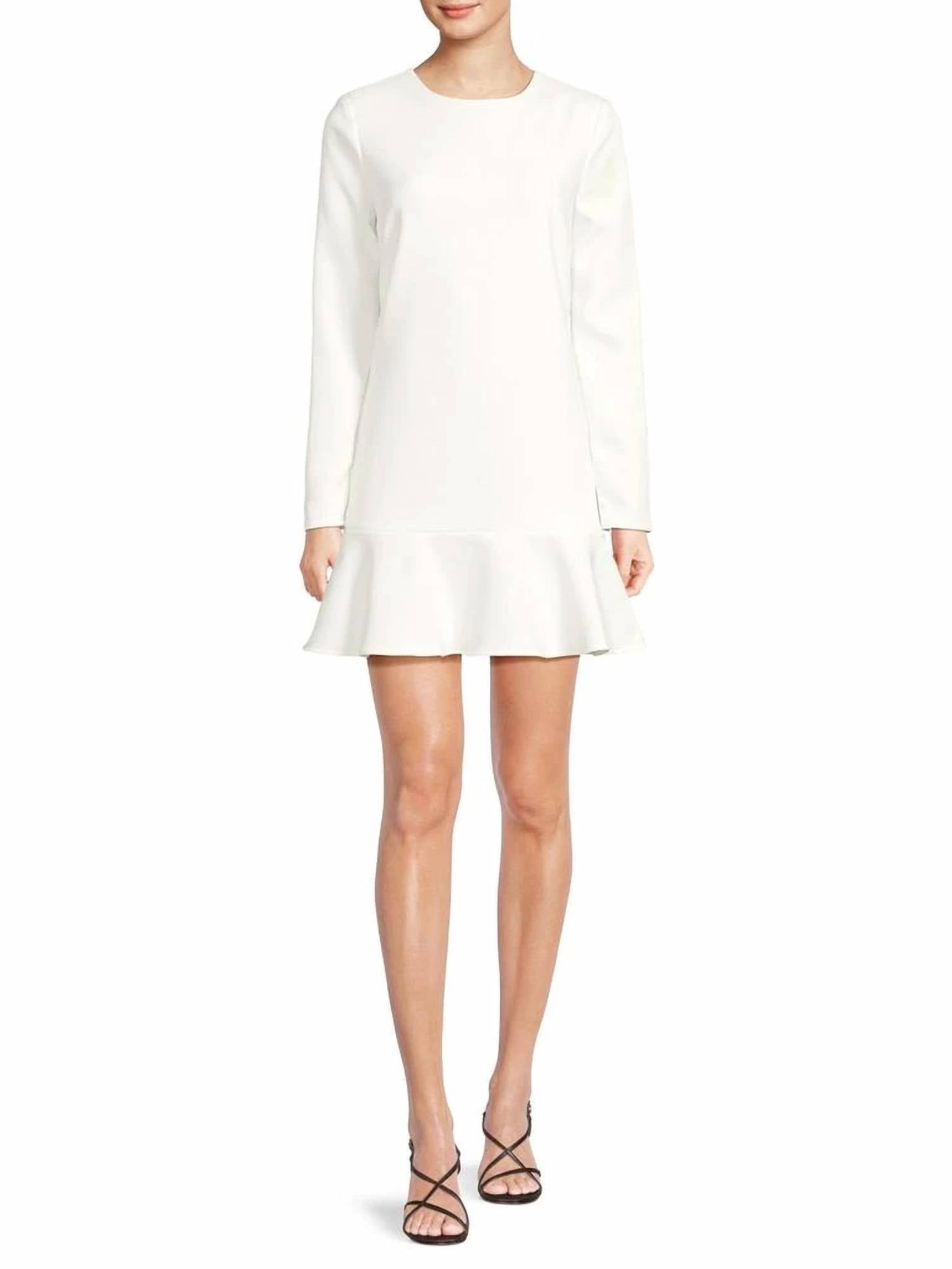 The Kooples - Cutout Mini Peplum Dress