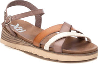 Xti - Women's Low Wedge Strappy Sandals