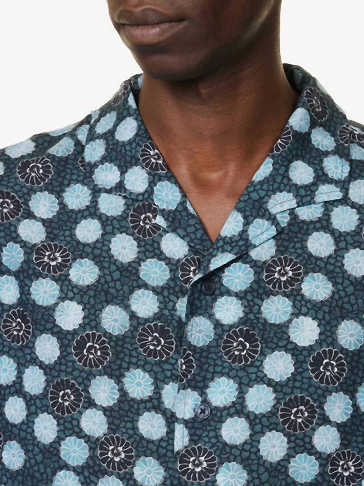 Orlebar Brown - Hibbert Daisy Printed Short Sleeve Shirt