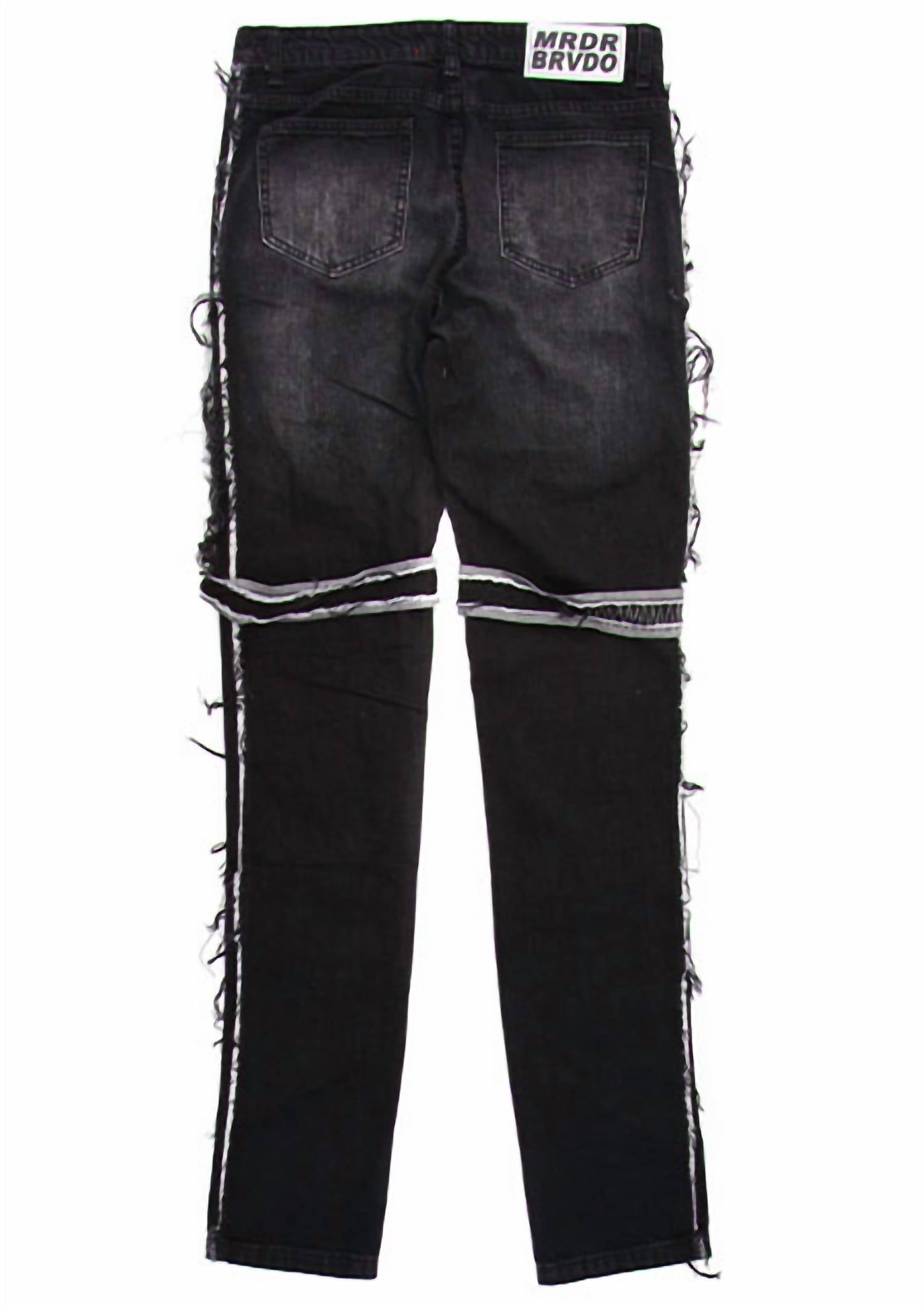 Who Decides War - Gnarly Destroyed Denim Jeans