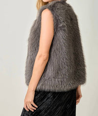Mystree - Fur Sparkle Vest