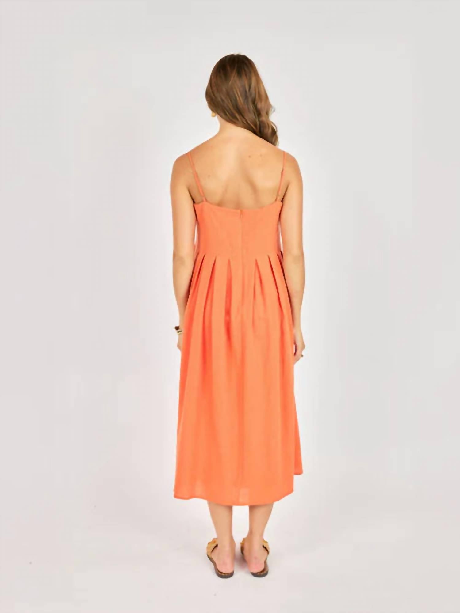 Sadie & Sage - Good Day Pleated Midi Dress
