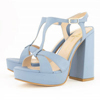 Andrea - Women's Ankle-strap Heeled Sandals