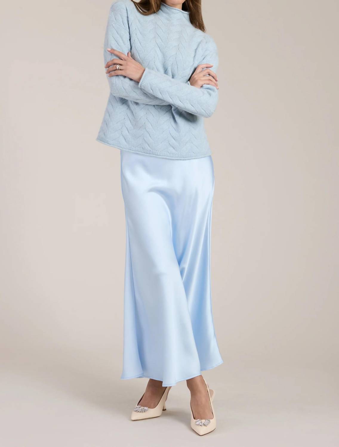 Tyler Boe - Edie Charmeuse Skirt