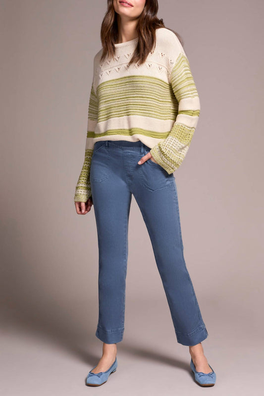 Tribal - Comfort Stretch Pull-on Kick Flare Ankle Pants