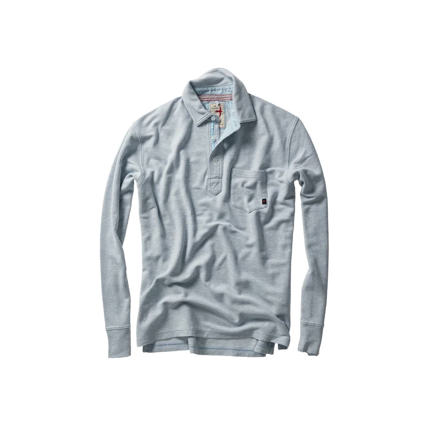 Relwen - Long Sleeve Vintage Pique Polo