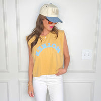American Apparel - Upside Down Puff Mother Tank Top
