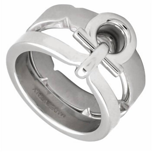 Salvatore Ferragamo - Womens' Palladium Scarf Ring