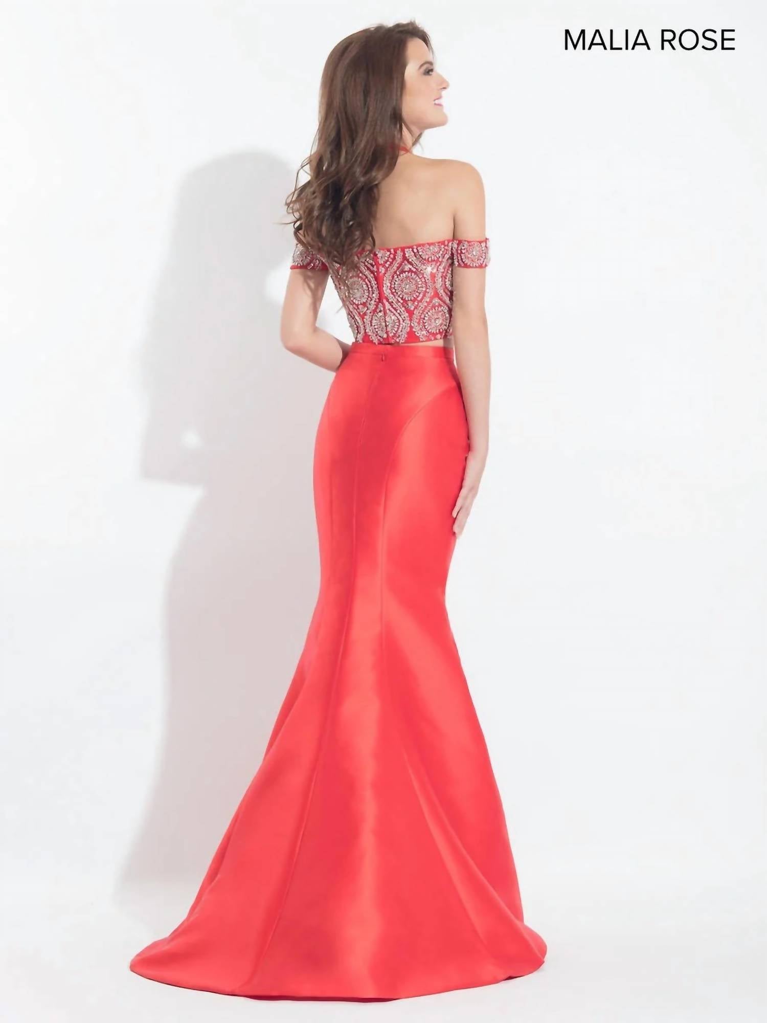 Karishma Creations - Crop Top Prom Dress