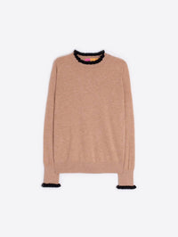 Vilagallo - Women's Ruffle Knit Sweater