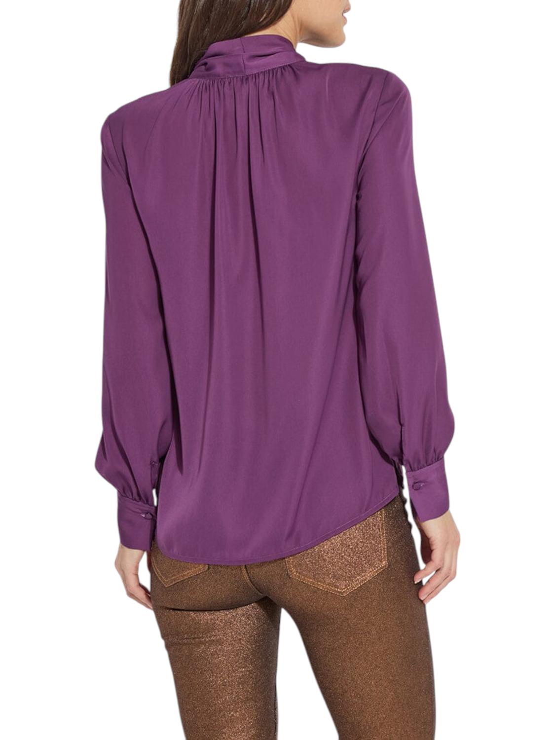 Lysse - Janis Scarf Neck Pull On Blouse