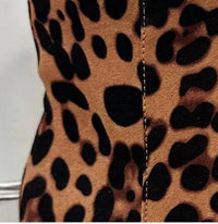 Bamboo - Leopard Print Booties