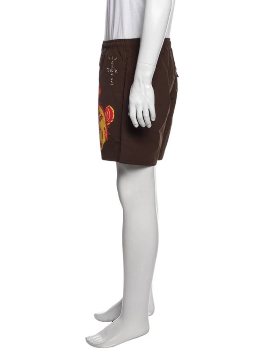 Cactus Jack By Travis Scott - Men's Illustration Ii Nylon Jogger Shorts