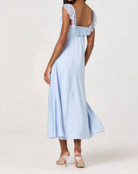 Astr - Makiya Lace Strap Empire Waist Midi Dress