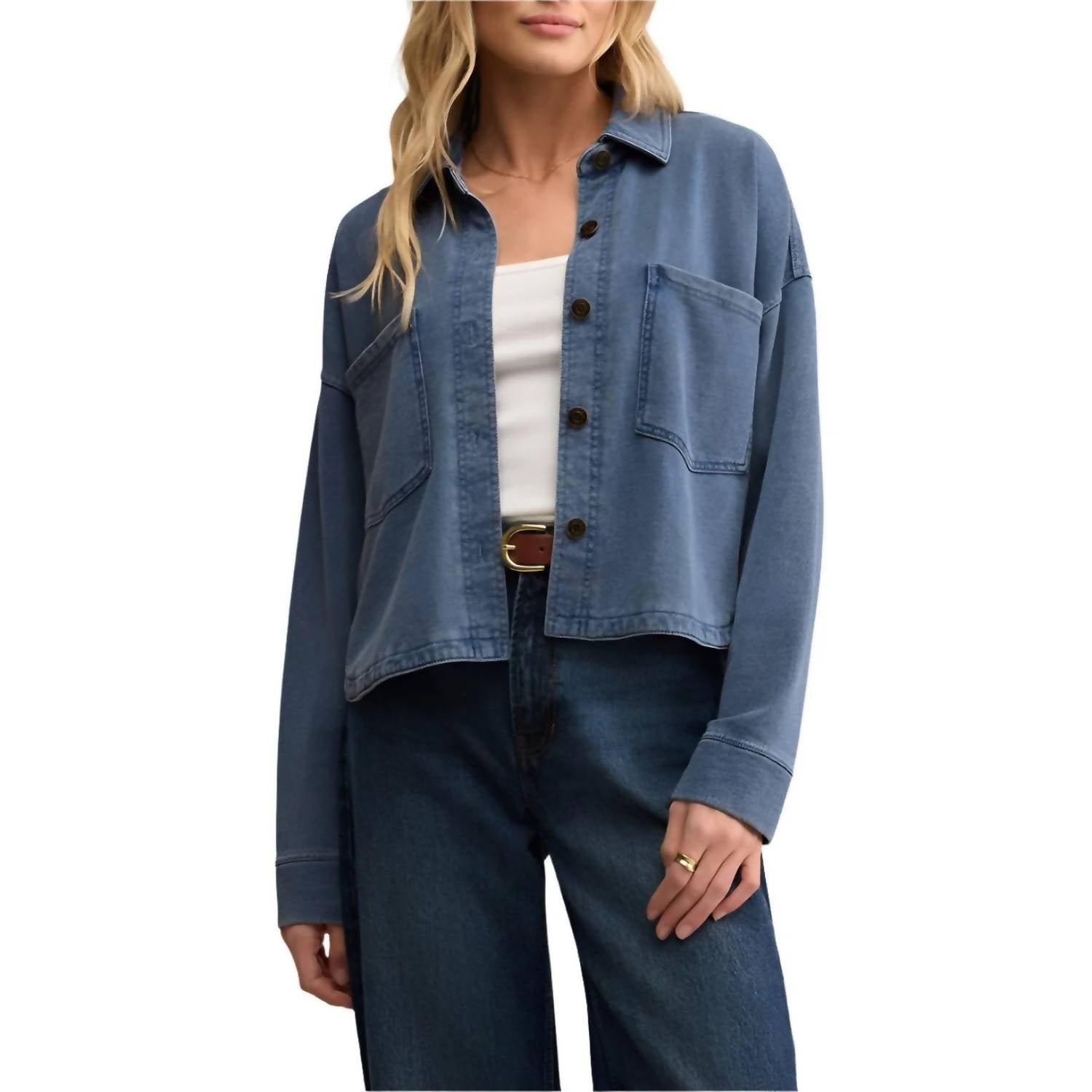 Z Supply - All Day Cropped Knit Jacket