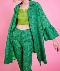 Jayley - Embroidered Trench Coat