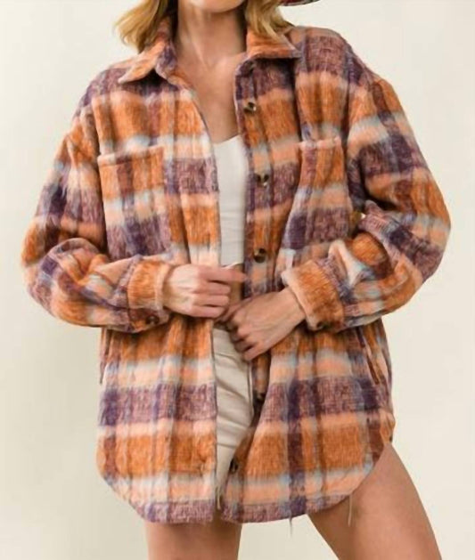 Bibi - Harvest Sunset Shacket