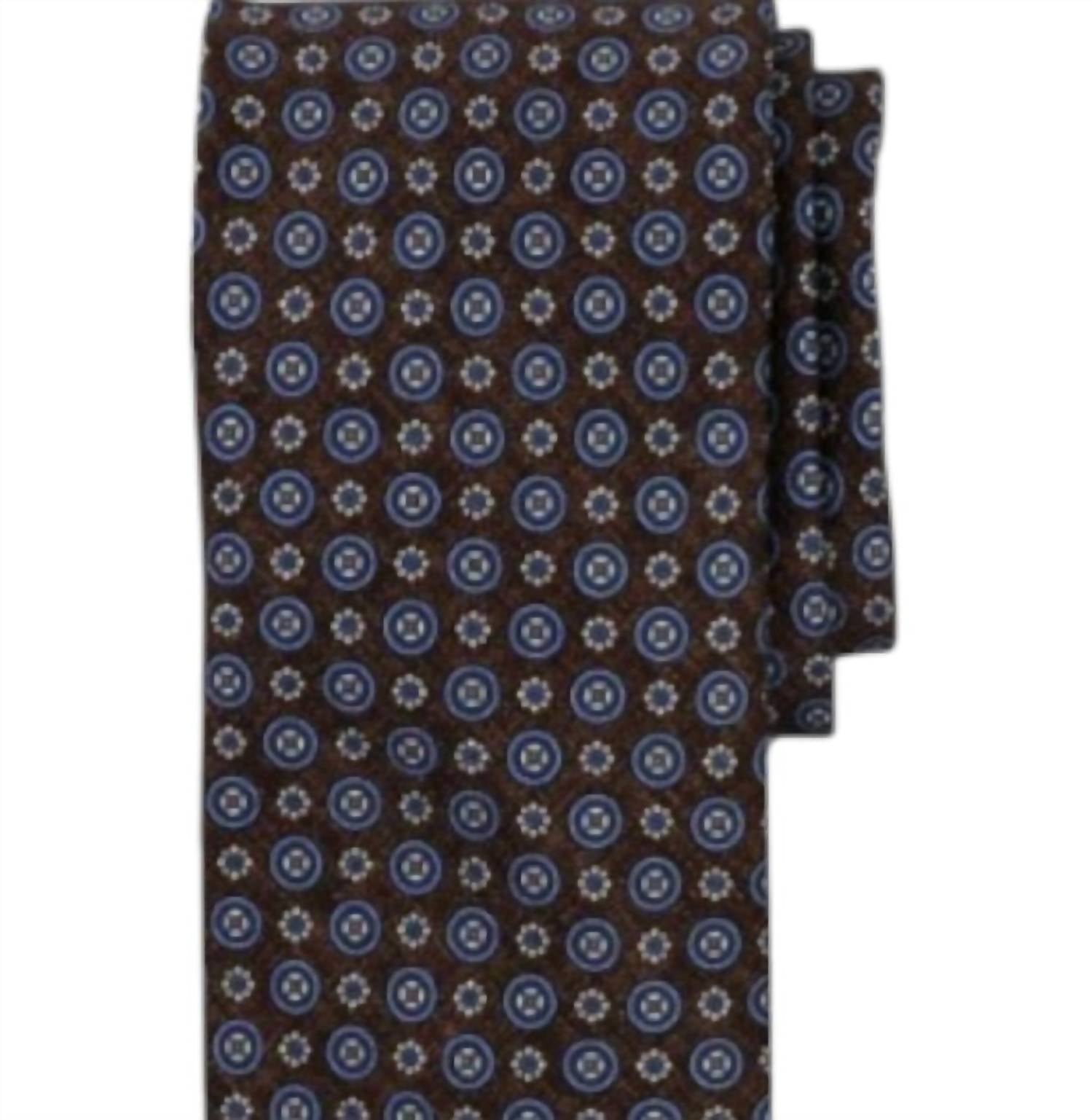 Dion Neckwear - Men's Mini Medallion Necktie