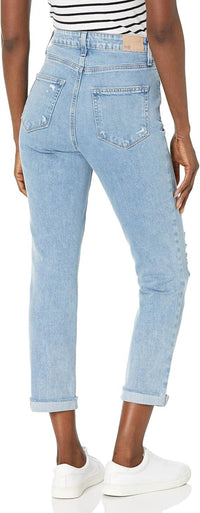Paige - High Rise Brigitte Raw Hem Cuff Jeans