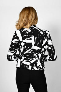LONG SLEEVE FAUX POCKET JACKET