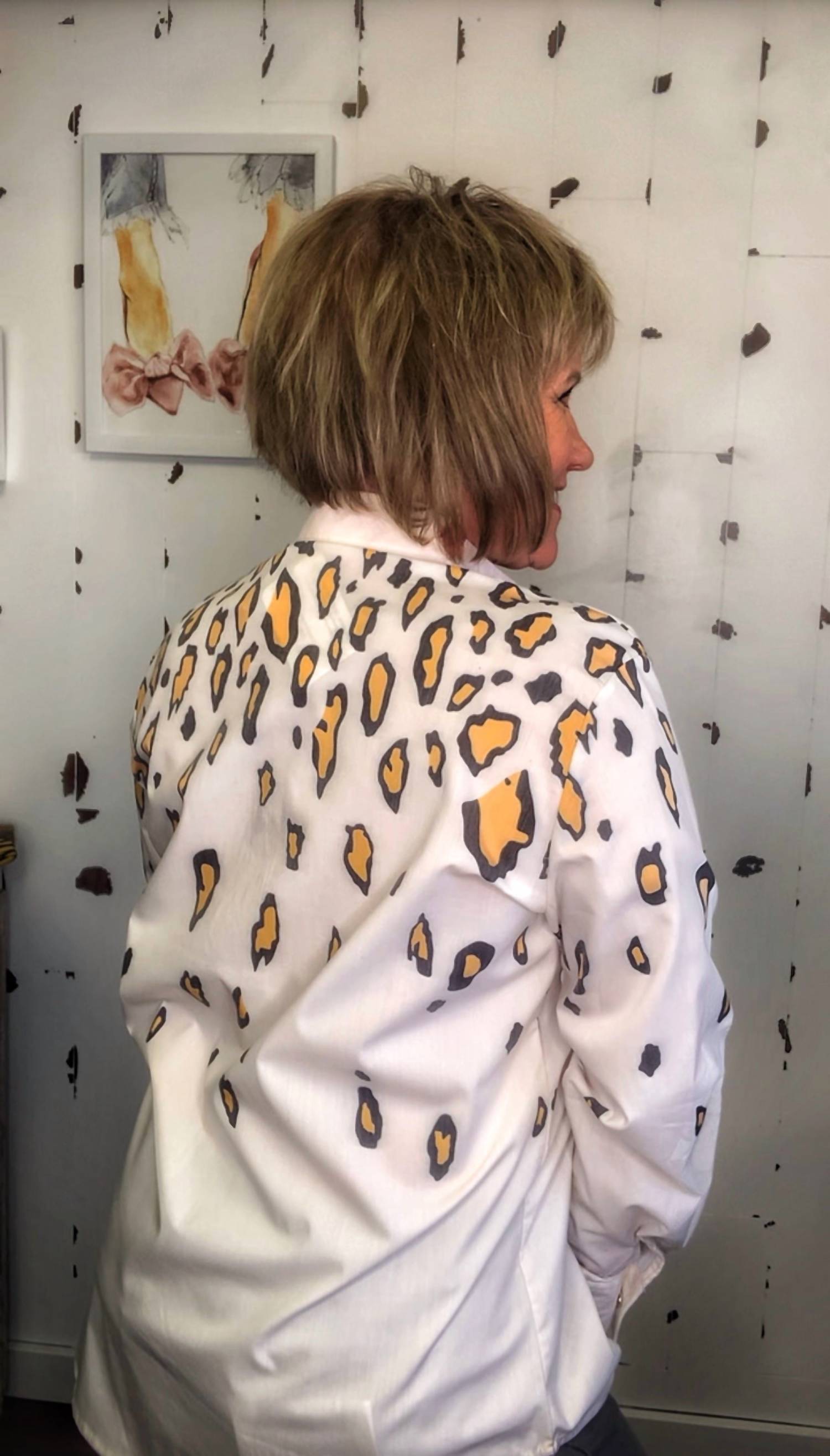 Lucky & Blessed - Cheetah Button Up Top