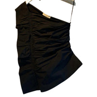 Ulla Johnson Women's Senta Top in noir - women's blouse - detail view