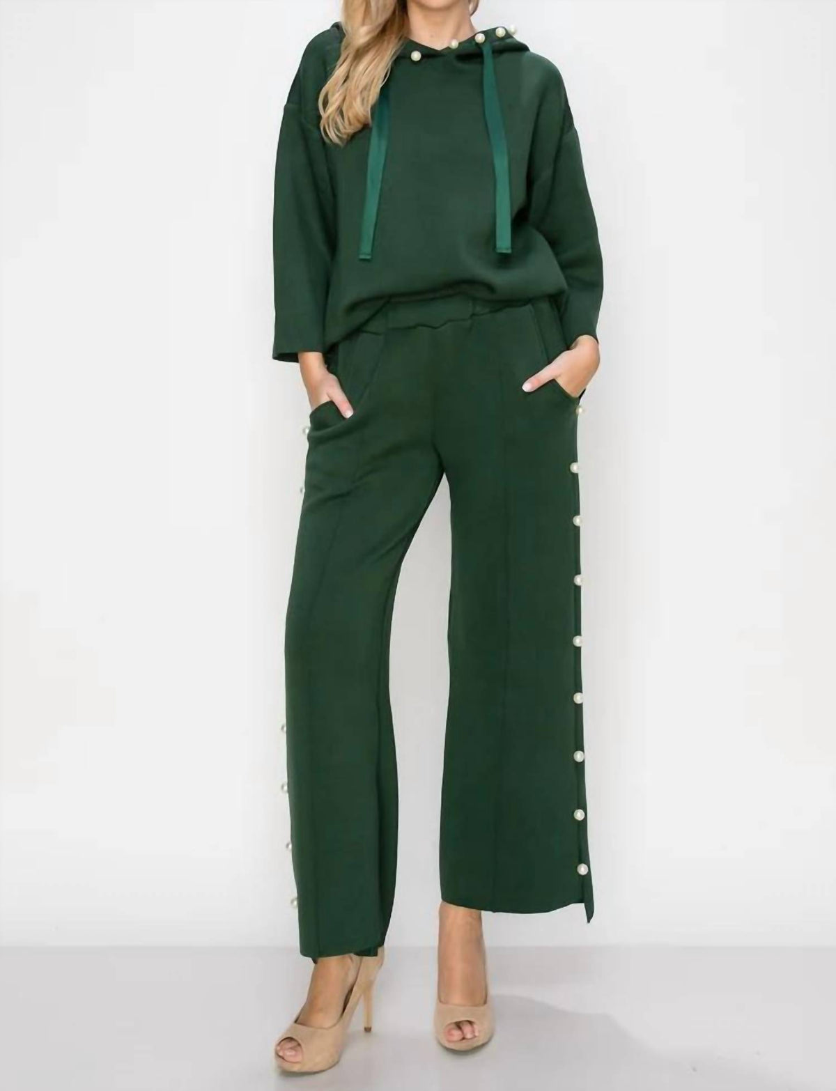 Joh - Farrah French Scuba Pearl Long Pant
