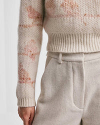 Bytimo - Women's Jacquard Knit Sweater