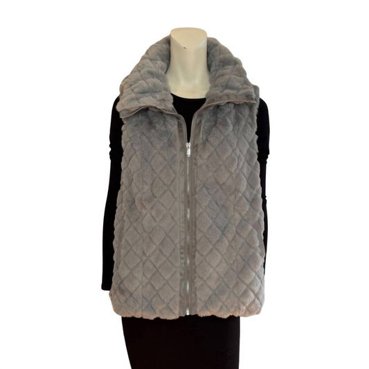 Carmen Marc Valvo - Women's Faux Fur Vest