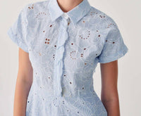 Beatrice .B - Broderie Anglaise Shirt Dress With Belt