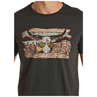 Rock & Roll Denim - Men's Dale Brisby Pow Pow Short Sleeve Tee