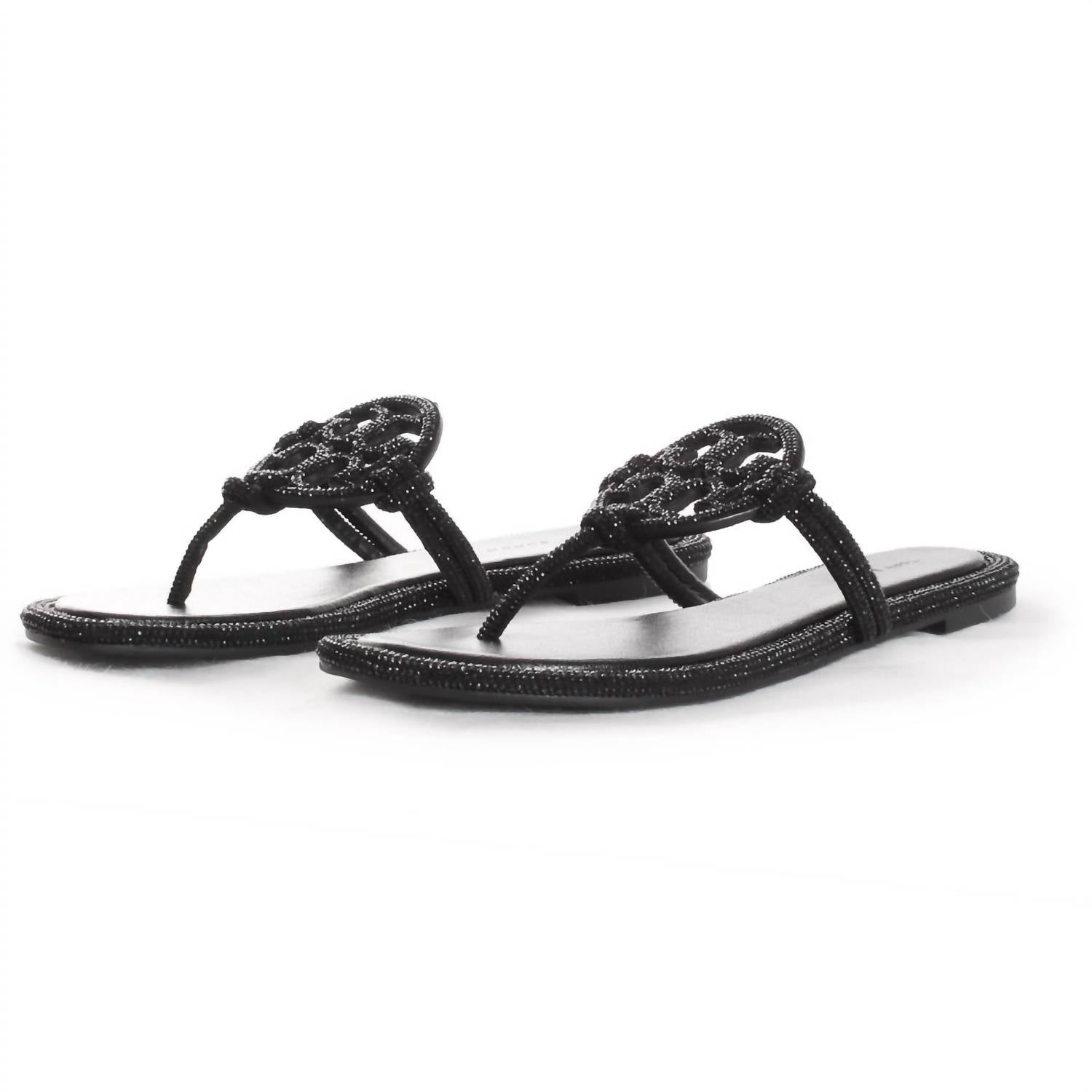 Tory Burch - Women's Miller Knotted Pave Sandal