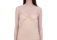 Bethelhelena - Gilded Fairy Crew Neck Tulle Top